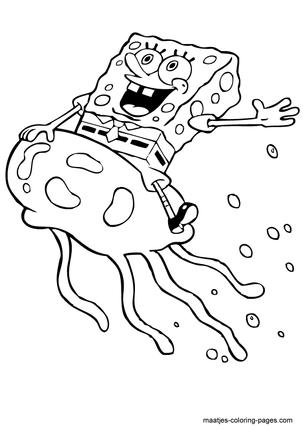 Sponge Bob kolorowanki